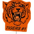 Tiger Mascot on a Stick